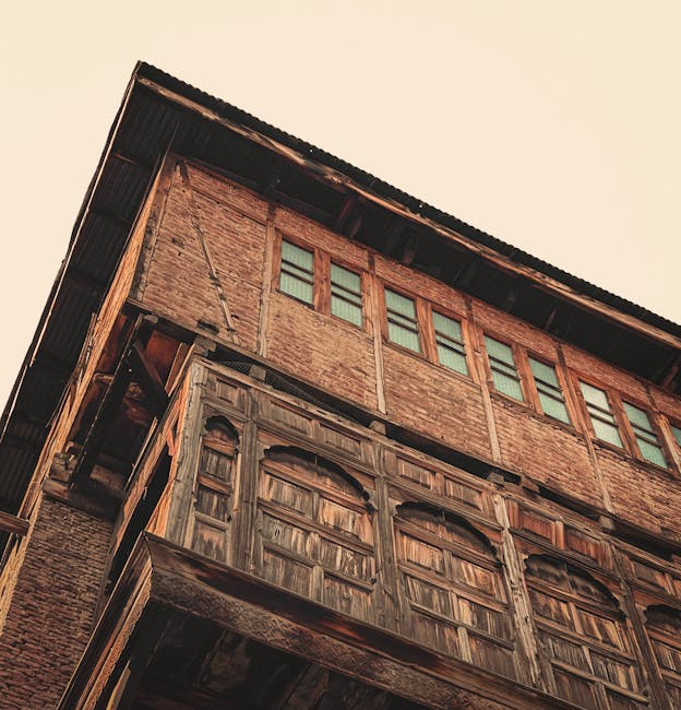 Architectural detail of the training facility